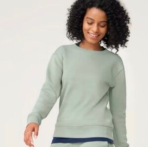 NWT,allbirds,The R&R Sweatshirt In Hazy Pine,(greenish),Large